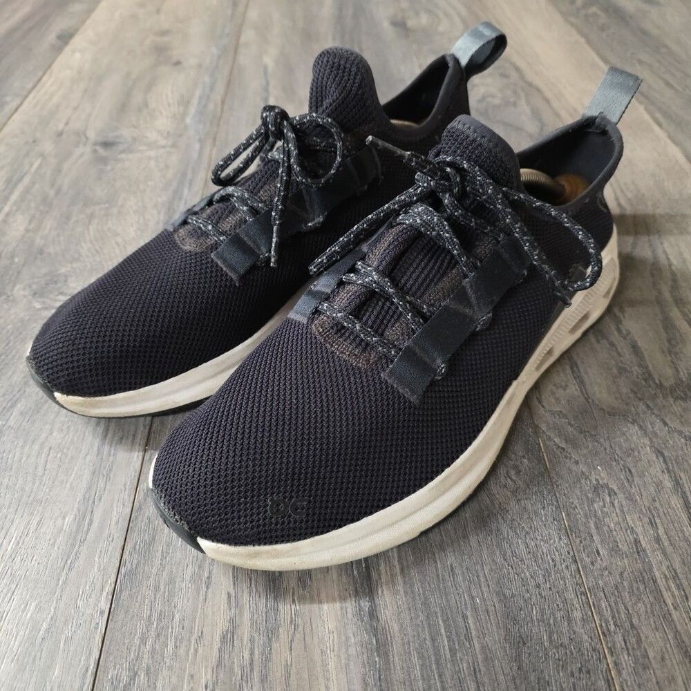 On Running Cloudeasy Sneakers Men's 11.5 Black White Running Shoes - Picture 5 of 8